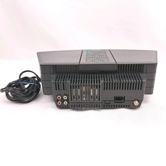 Bose Wave Radio AM/FM Clock Alarm Black Tested Working No Remote - Picture 7 of 16